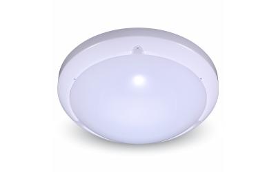 LED svítidlo 16 W s mikrovlnným senzorem studená bílá plastové IP44
