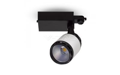 LED lištové svítidlo bílo-černé 35 W studená bílá 24°
