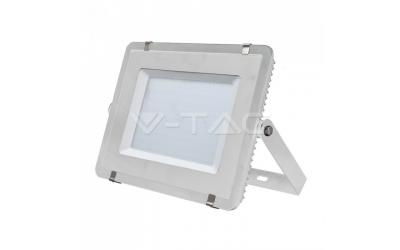 LED reflektor SLIM 300 W studená bílá biely s 5-letou zárukou