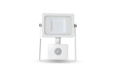 LED reflektor se senzorem 10 W studená bílá bílý