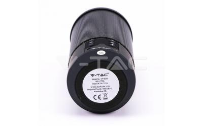 Bluetooth přenosný reproduktor FLAME černý 2 x 3 W