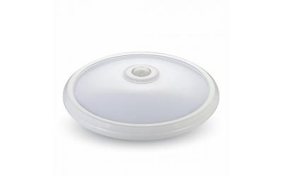 LED svítidlo s IR senzorem pohybu 12 W denní bílá IP20 plast