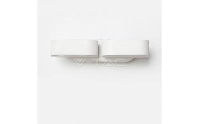 LED nástenné svítidlo 12 W bílé otočné teplá bílá