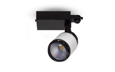 LED lištové svítidlo bílo-černé 35 W teplá bílá 24°