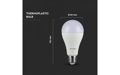 LED žárovka E27 15 W studená bílá 5 let záruka