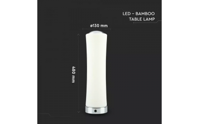 Dizajnová LED stolní lampa 18 W teplá bílá se stmíváním