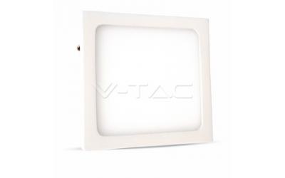 LED panel přisazený 6W SLIM denní bílá čtverec