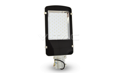 LED pouliční svítidlo 50 W SLIM studená bílá A++