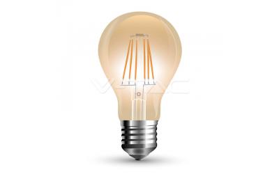 LED žárovka filament 10 W E27 AMBER teplá bílá