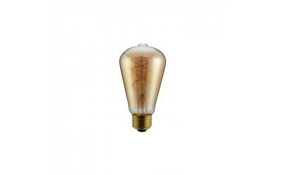 LED okrasní žárovka E27 5 W teplá bílá stmívatelná