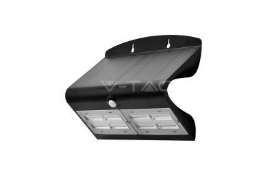 LED solární svítidlo 6,8 W denní bílá černé