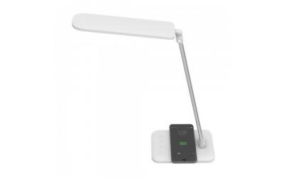 LED stolní lampa s bezdrátovou nabíječkou s volitelným odstínem bílé