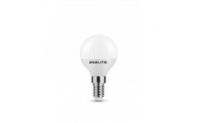 LED žárovka E14 P45 5 W teplá bílá plastová