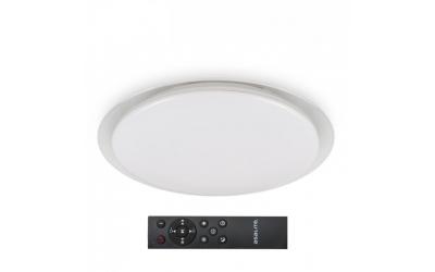 LED stropné svítidlo OLIVIA ROUND OPAL 48 W se změnou barvy světla a stmíváním pomocí DO