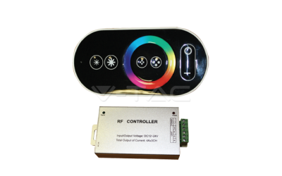 Ovládač na LED pásky s dotykovým rádiovým ovládáním