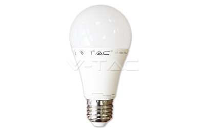 LED žárovka E27 12 W teplá bílá, plastová