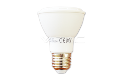 LED žárovka E27 PAR20 8 W teplá bílá 40°