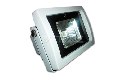 LED reflektor RGB 10 W s rádiovým dálkovým ovládaním, šedý