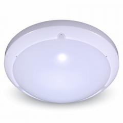 LED svítidlo 16 W s mikrovlnným senzorem studená bílá plastové IP44