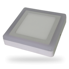 LED přisazený panel TWIN LED čtverec 6+2 W denní bílá