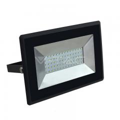 LED reflektor 50 W studená bílá černý