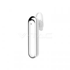 Bluetooth mini headset 170 mAh bílý