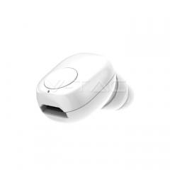 Bluetooth mini headset 55 mAh bílá barva