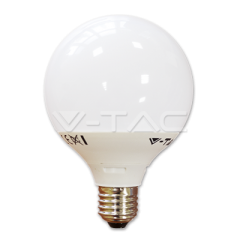 LED žárovka E27 koule G95 10 W denní bílá