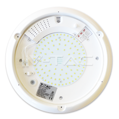 LED stropní svítidlo se senzorem 16 W denní bílá IP65 bílé