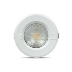 LED downlight kruh 10 W teplá bílá A++ vysokosvítivé