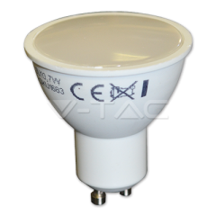 LED žárovka GU10 7 W teplá bílá 110° mléčný difuzor