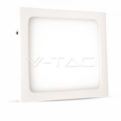 LED panel přisazený čtverec 6 W SLIM teplá bílá bílý