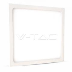 LED panel přisazený 12 W SLIM teplá bílá čtvercový bílý