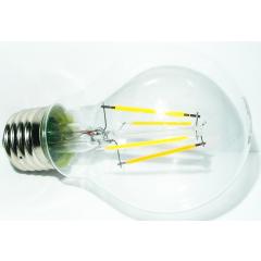 LED filament žárovka 4W E27 denní bílá, klasický tvar