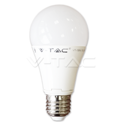 LED žárovka E27 12 W teplá bílá, plastová